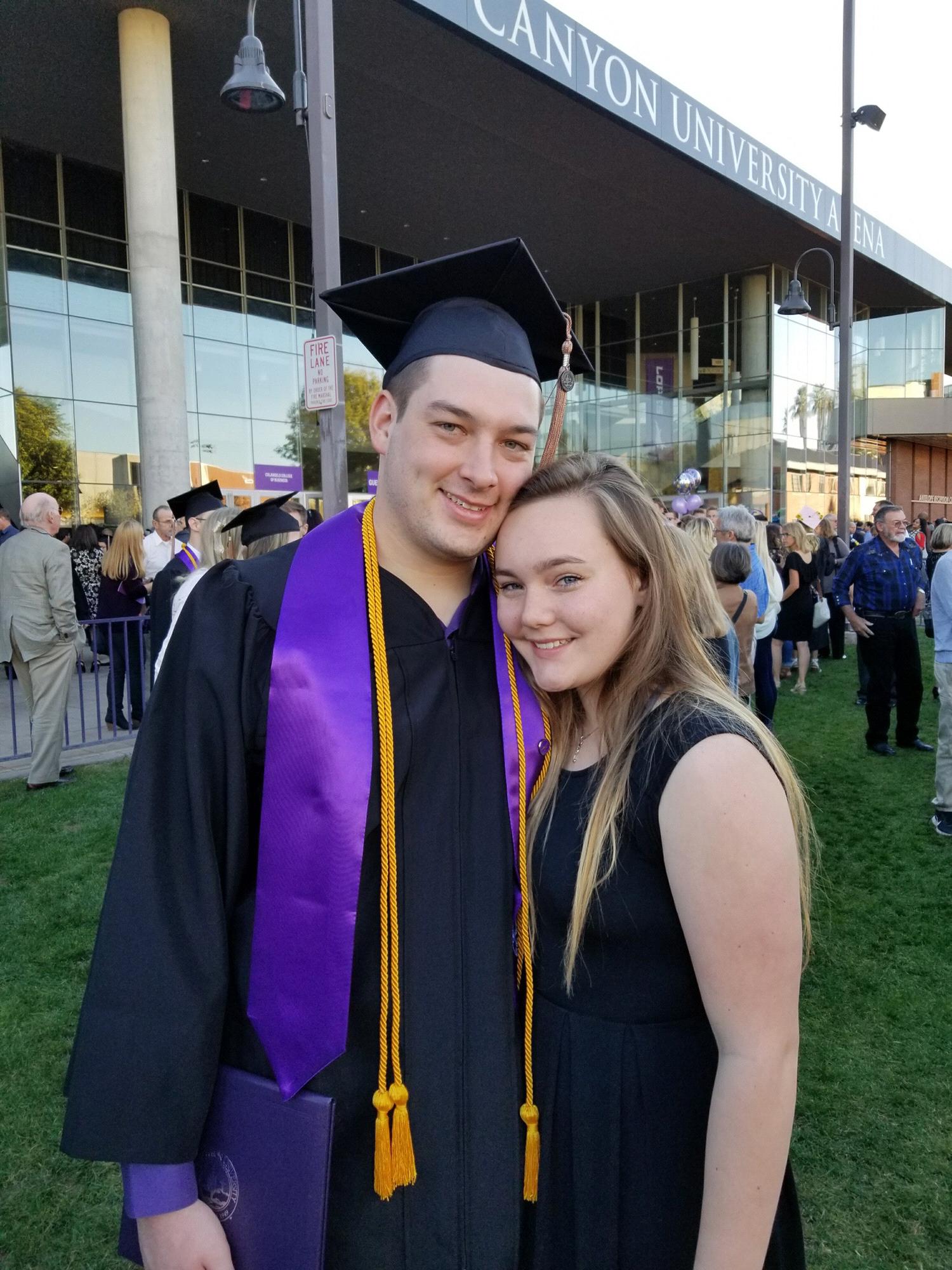 Clay's College Graduation!! December 2017.