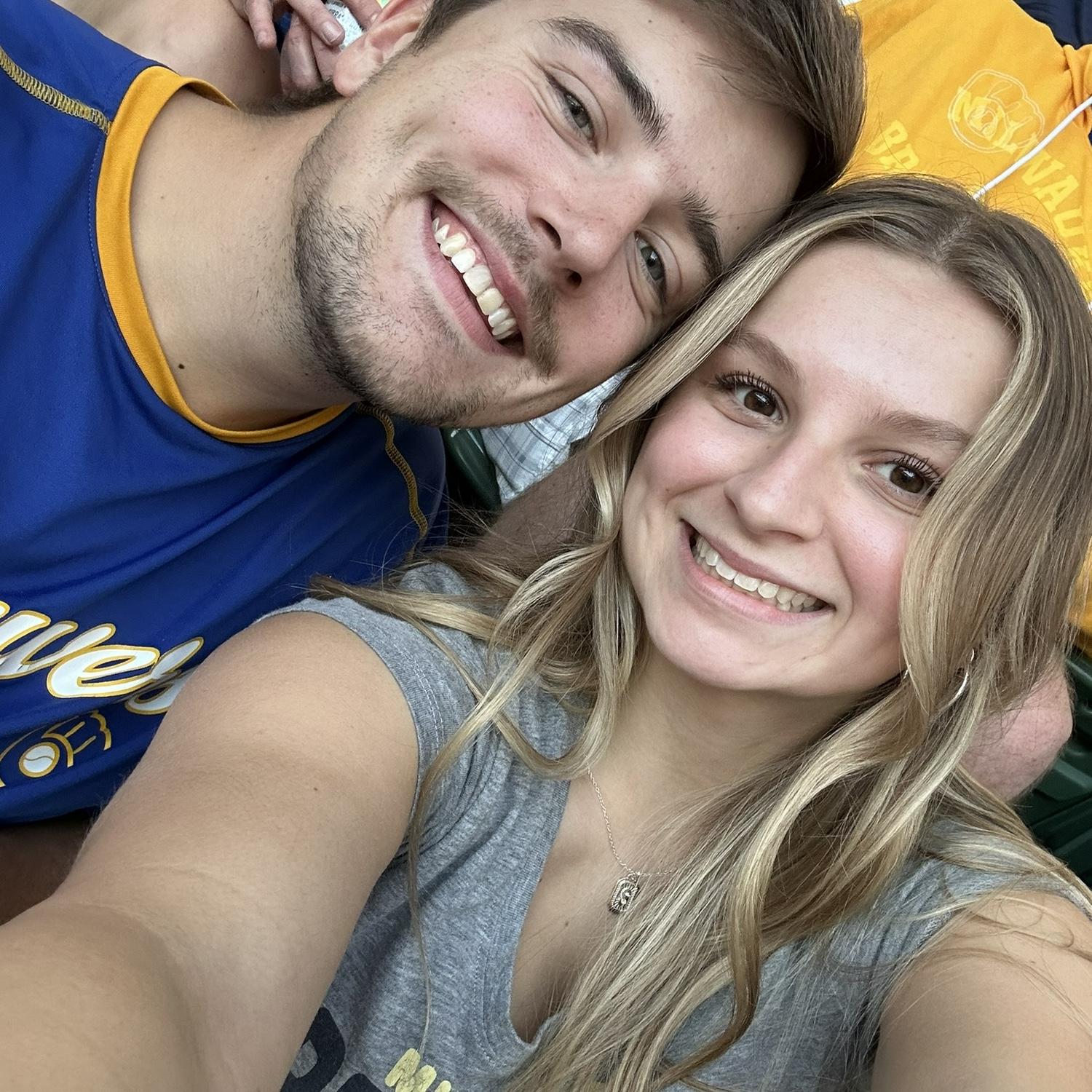 Our first Brewer’s game together! 9.30.2023