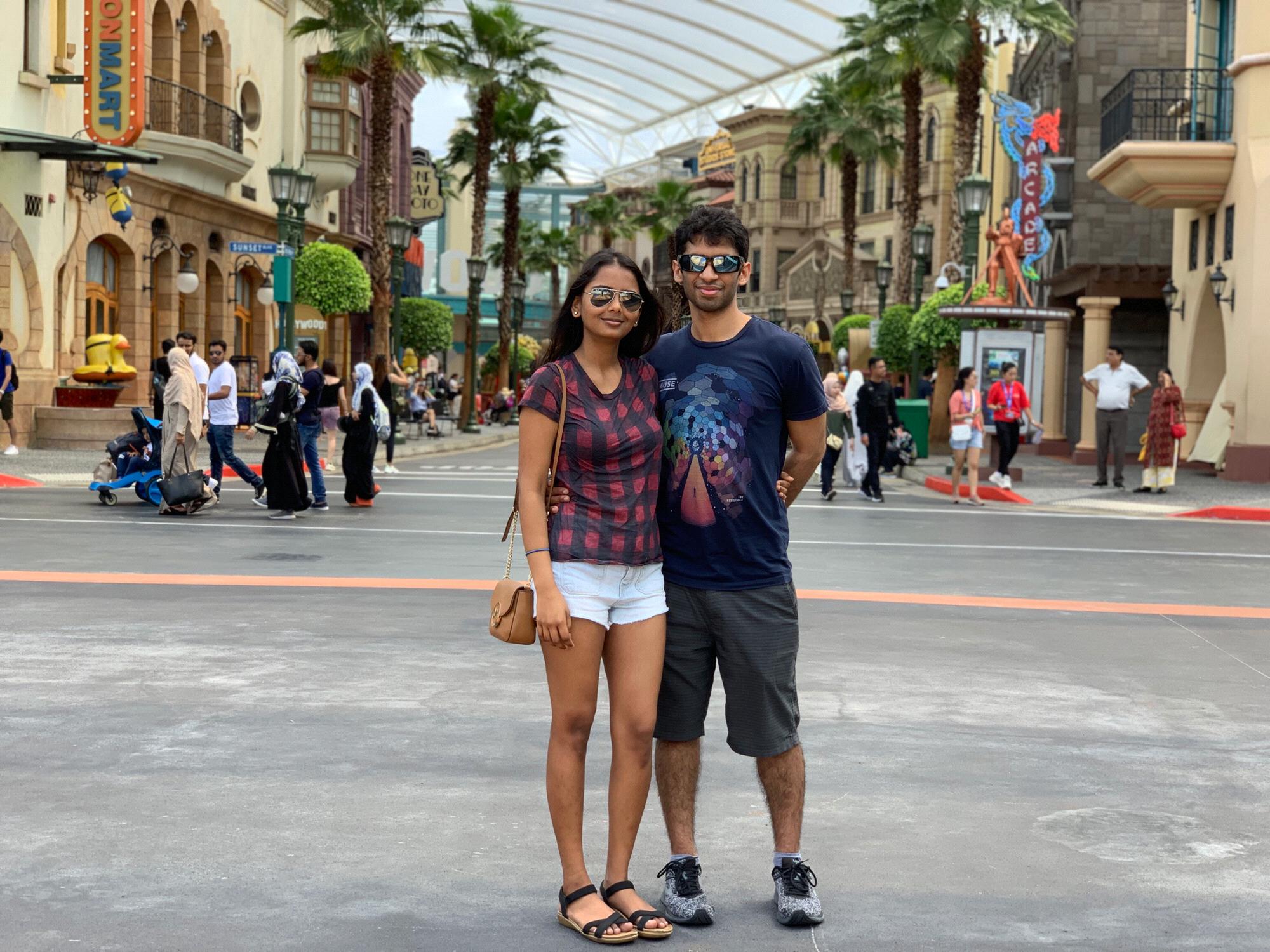 (Summer 2019) Kinjal and Avi touristing Singapore!