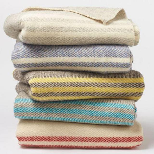 Coyuchi Striped Wool Blanket