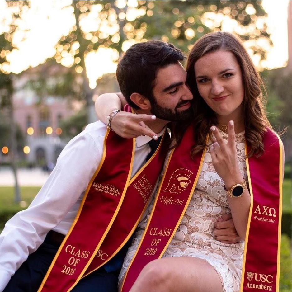 Apr. 2018- Getting ready to graduate!