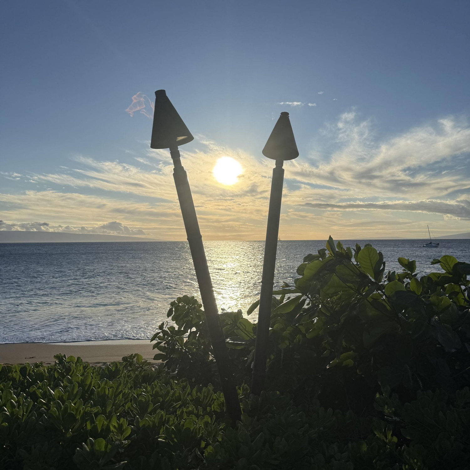 Beautiful Luau sunset