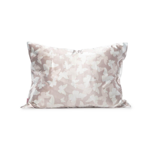 Kitsch Satin Pillowcase - Champagne Butterfly