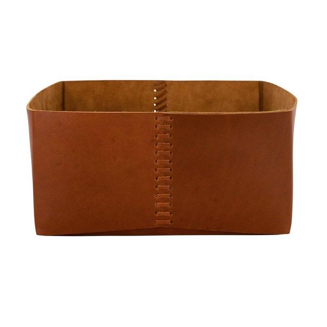 Genuine Leather Bin, McGee & Co