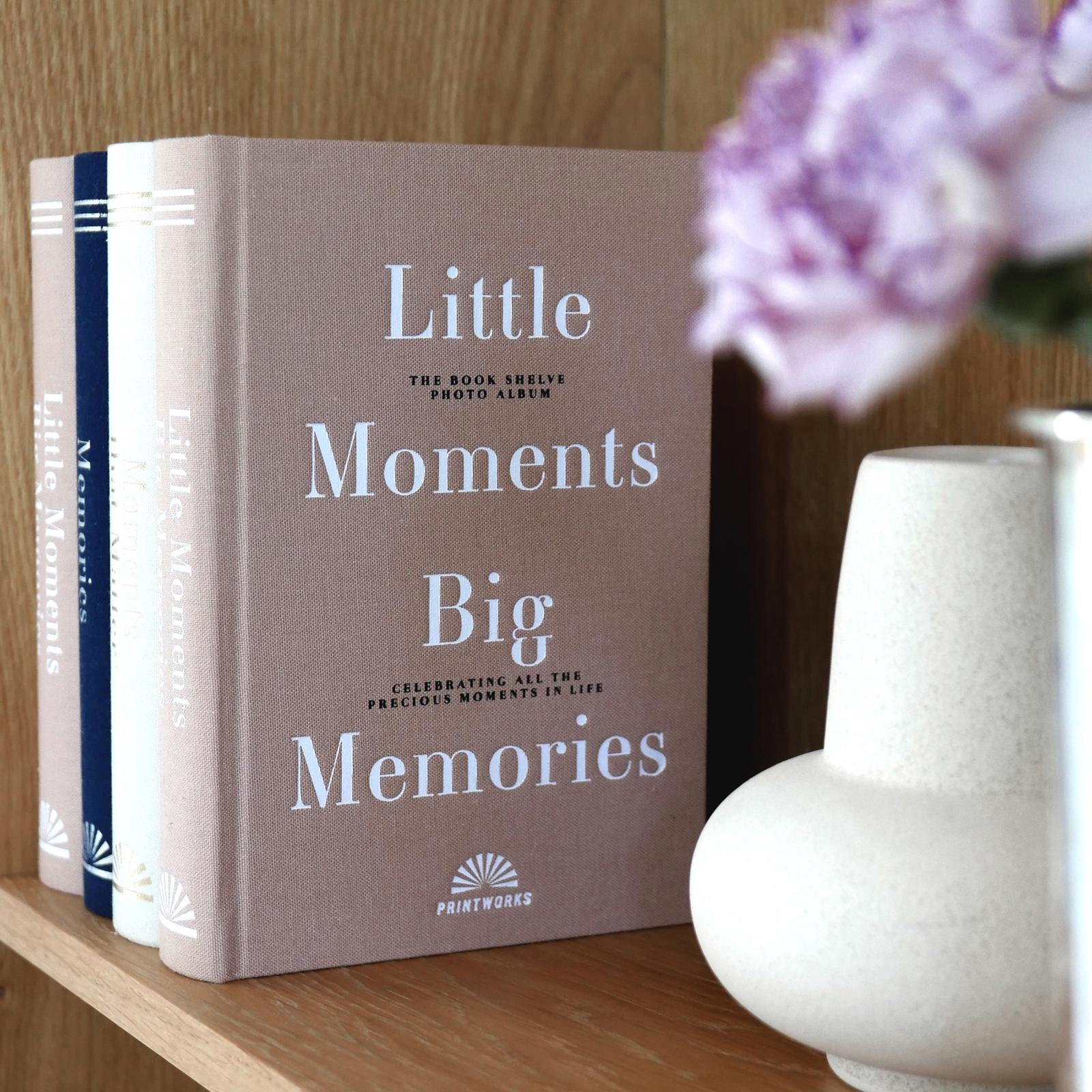 邦楽 SPEED MEMORIES SPECIAL PHOTOBOOK PRINTWORKS, Little Moments Big Memories Bookshelf Album | Zola