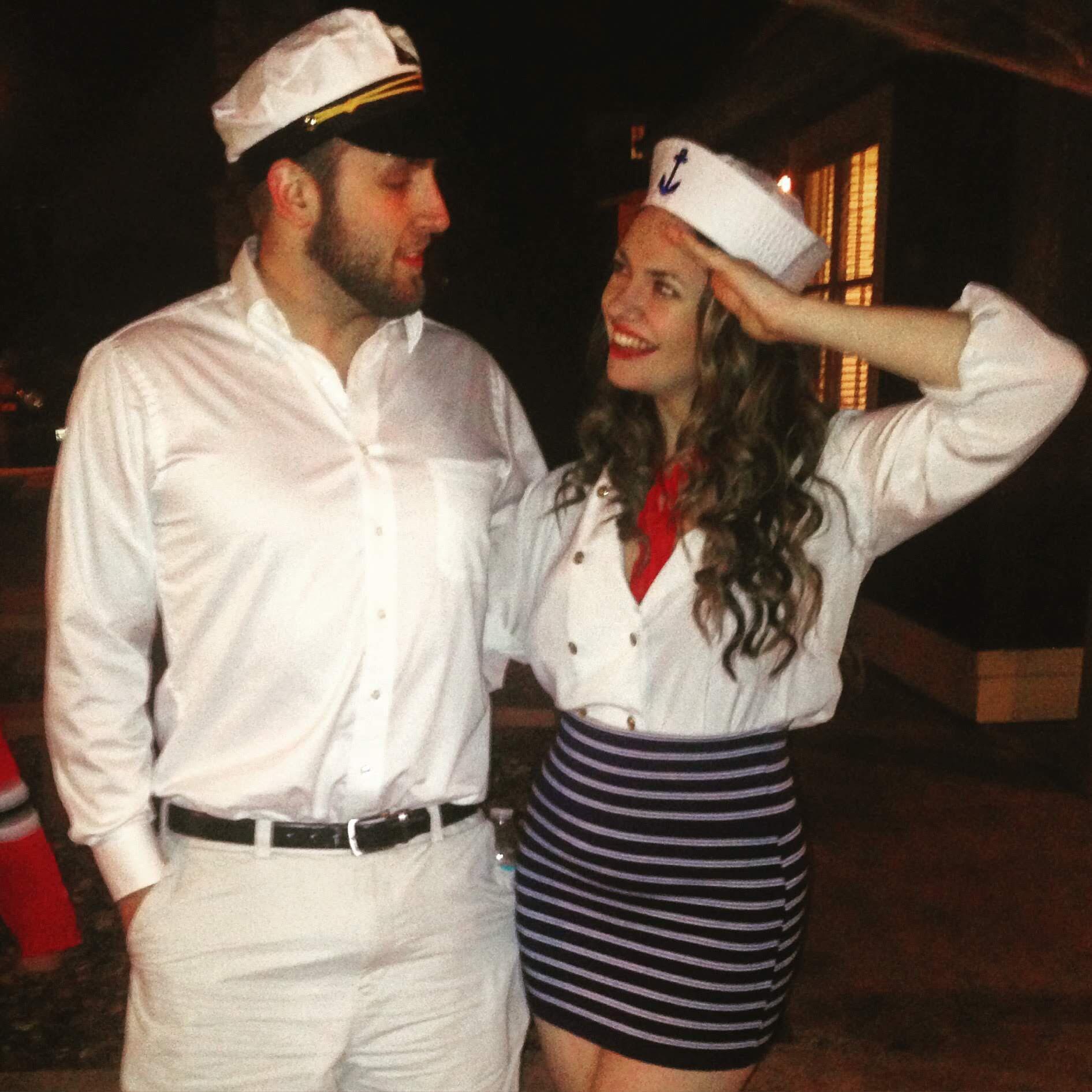 The one and only time we successfully coordinated a Halloween couple costume. October 2015.