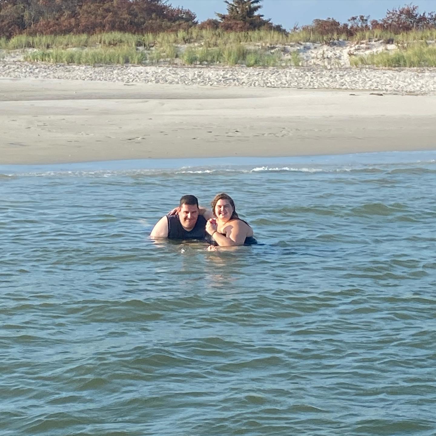 Bobby's first trip to the Boat Beach