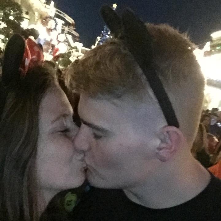 One year anniversary dating was spent in Disney World
January 2018