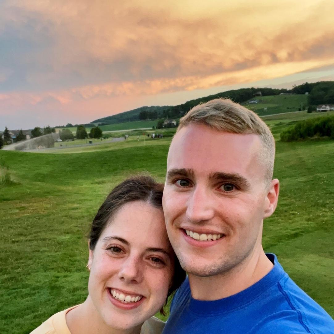 Ryan met Bridget’s whole extended family in Deep Creek, MD and passed with flying colors! Ryan bravely drove up early and Bridget didn’t arrive until after work. Bridget knew he was a keeper!