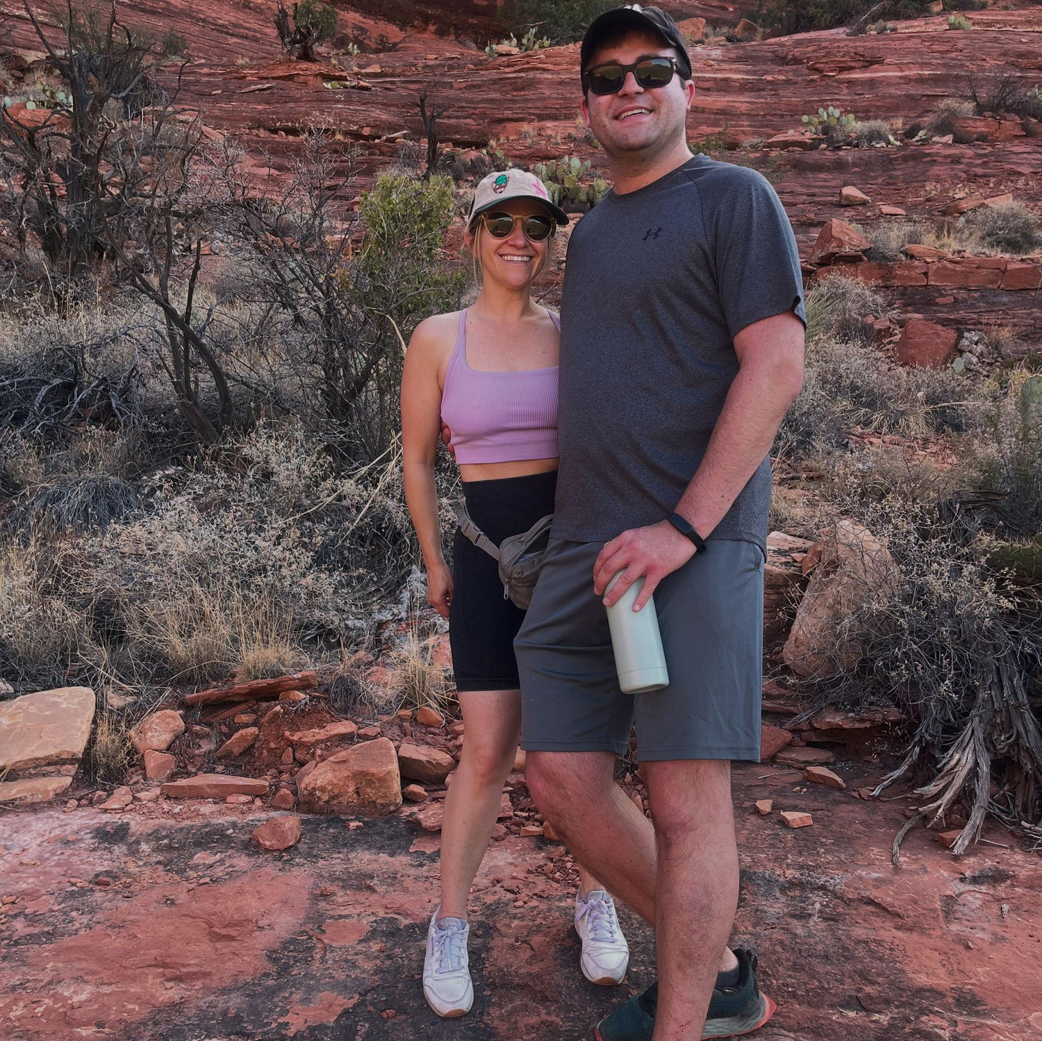 Our first trip to Sedona and first time getting lost on a trail and almost living outside