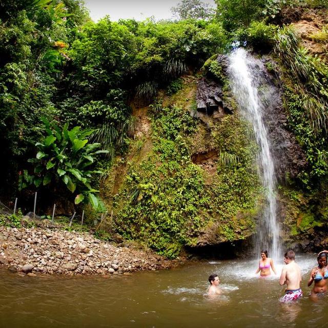 Mud Bath, Volcano Waterfall & Cocoa Plantation Tour