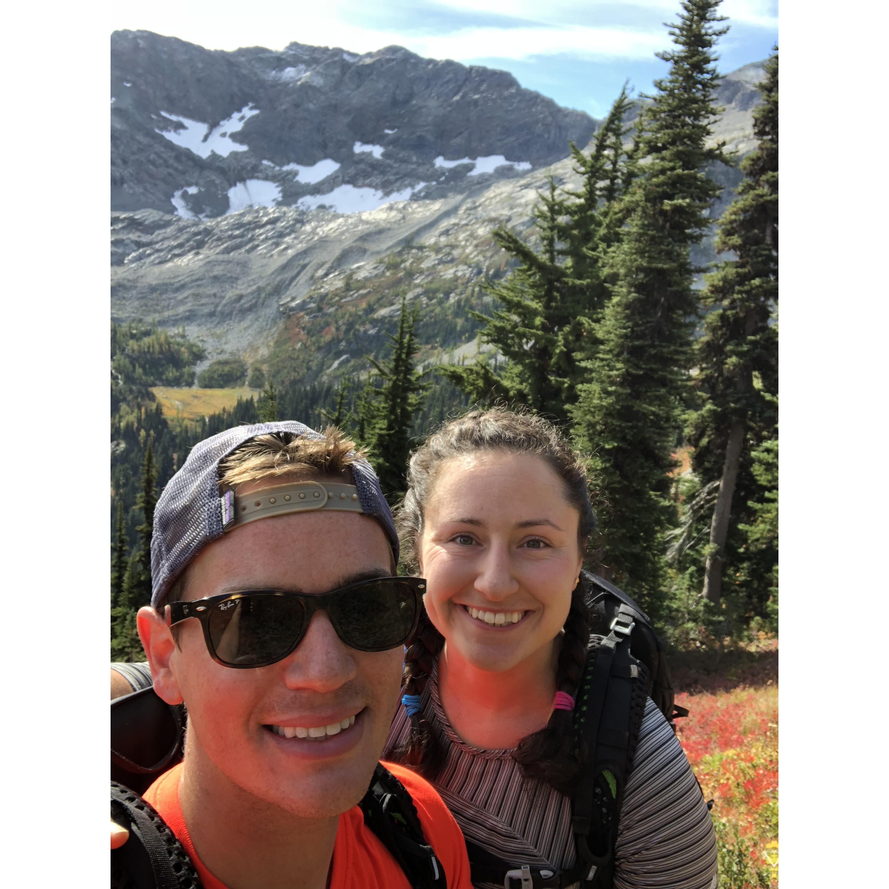 Backpacking in Olympic National Park, WA