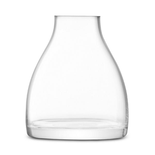 LSA Flower Kiln Clear Glass Vase, Small