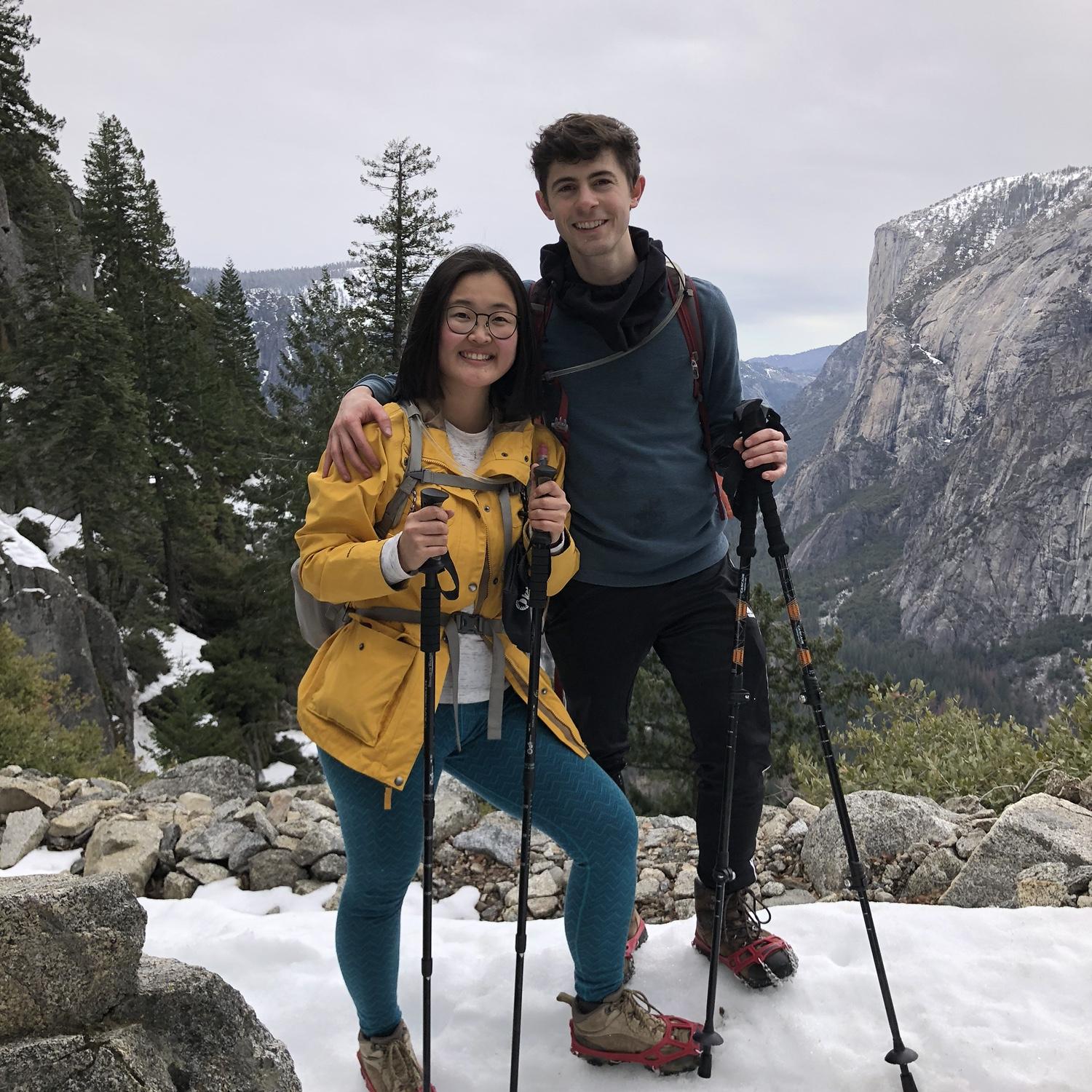Spring Break trip to Yosemite National Park, hiking our way to a view of Half Dome. This is the trip that inspired John to invent CleanTrek!