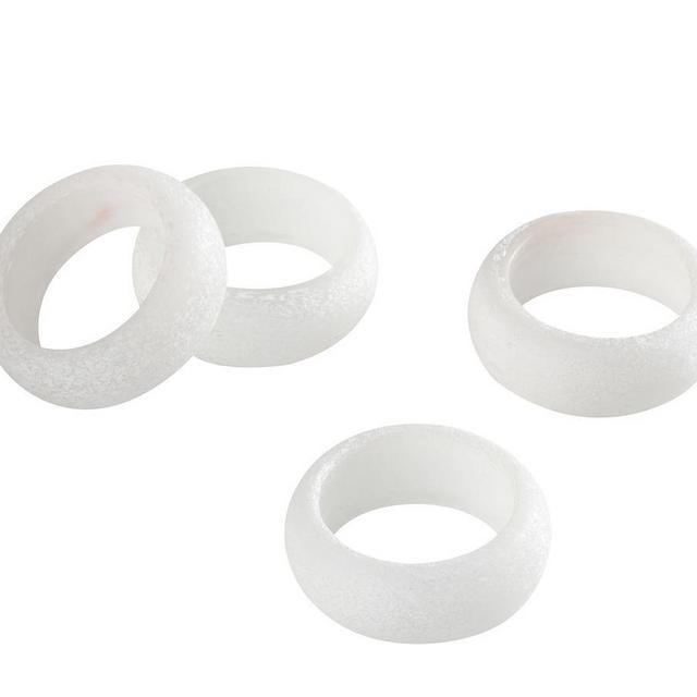 Seaglass Napkin Rings, Set of 4