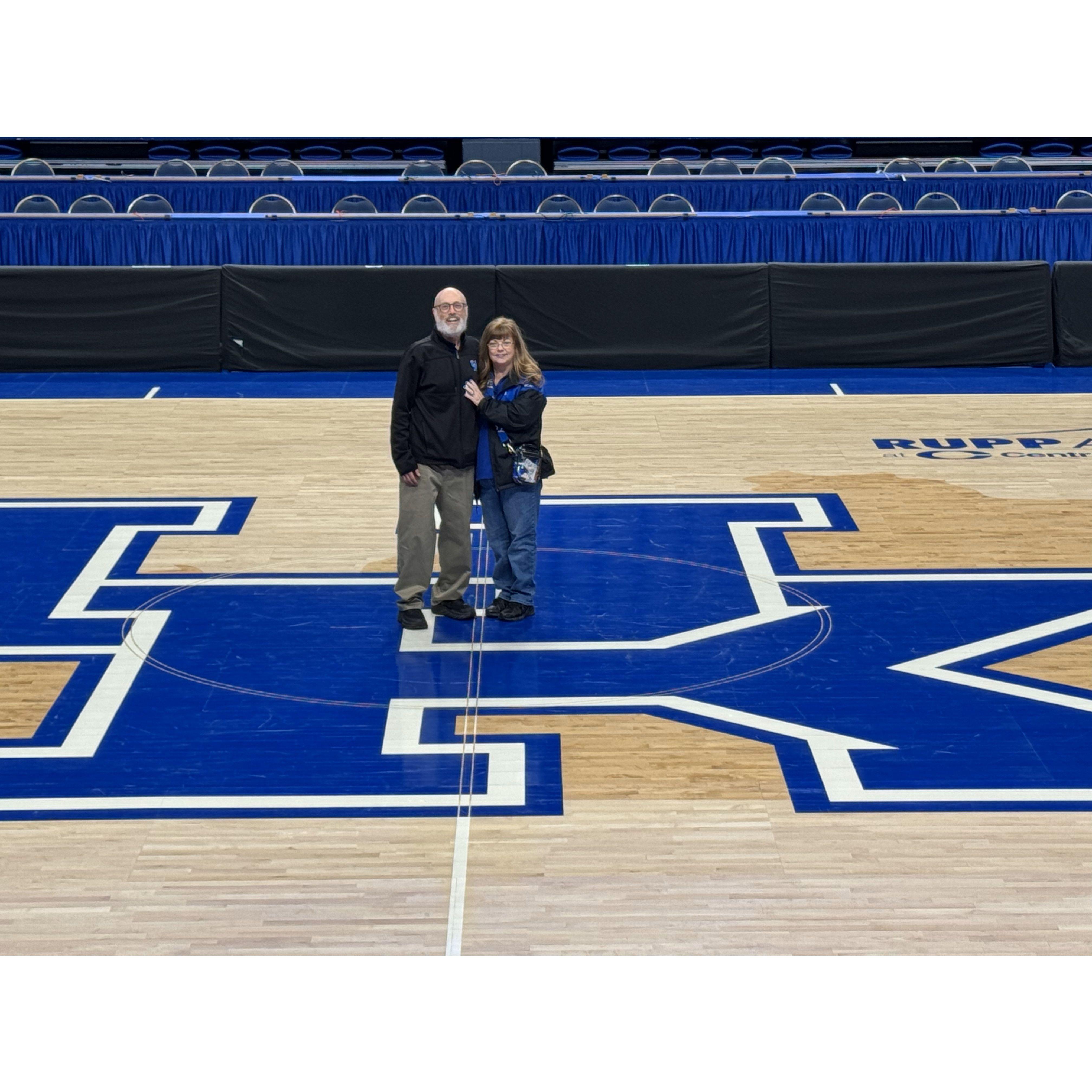 Engagement at Rupp Arena 03102025