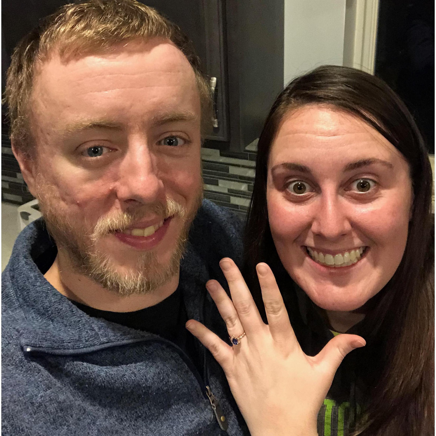 He asked. I said YES!