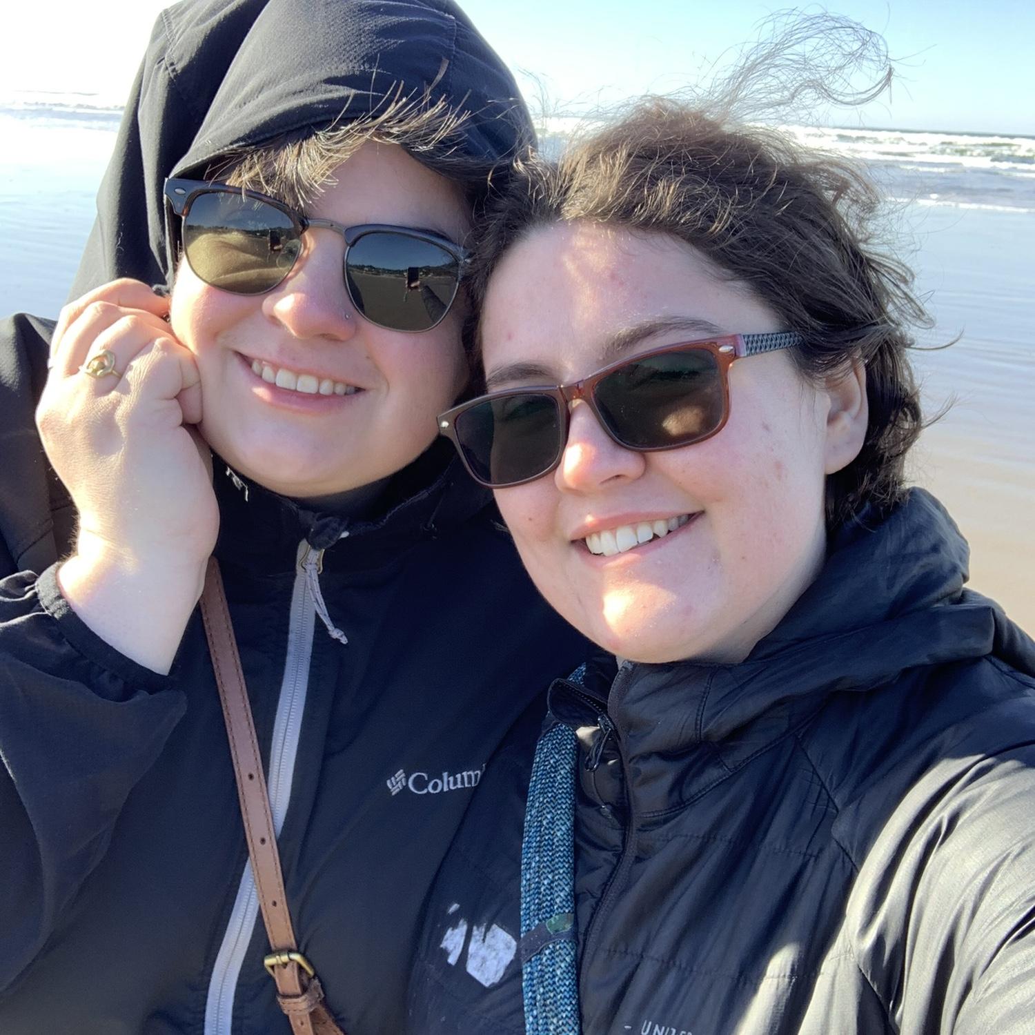 Our first beach trip!