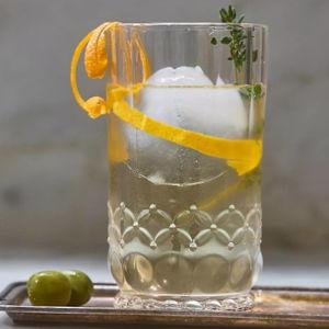 Savannah Glass Tumblers, Set of 4 - Clear