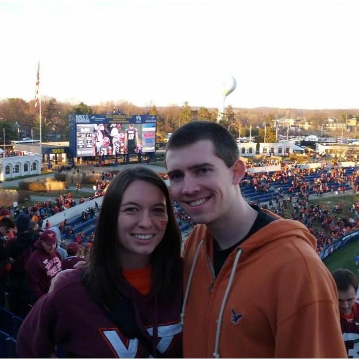 VT Military Bowl game
December 2014