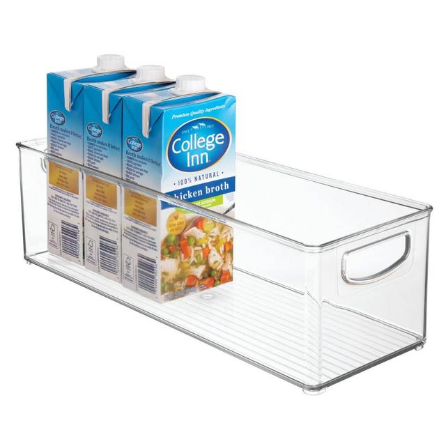 iDESIGN 16"x6"x5" Kitchen Binz Clear