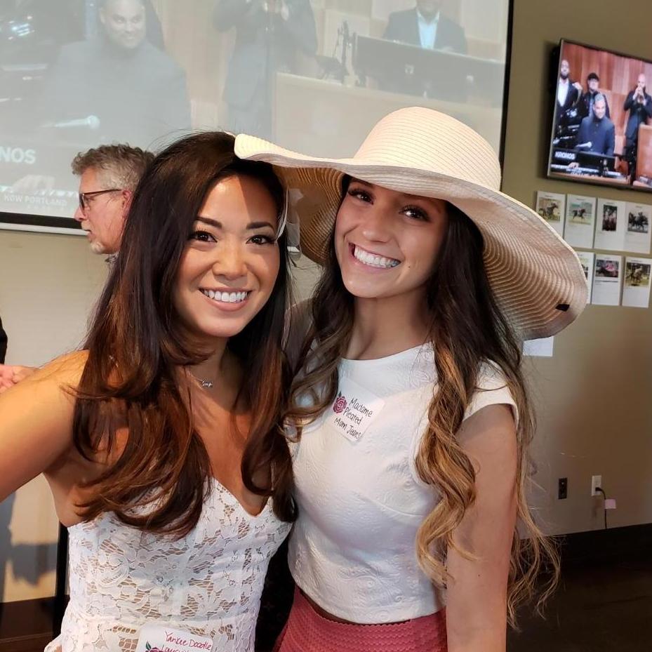 Maddie & Yumi... Brides to be!