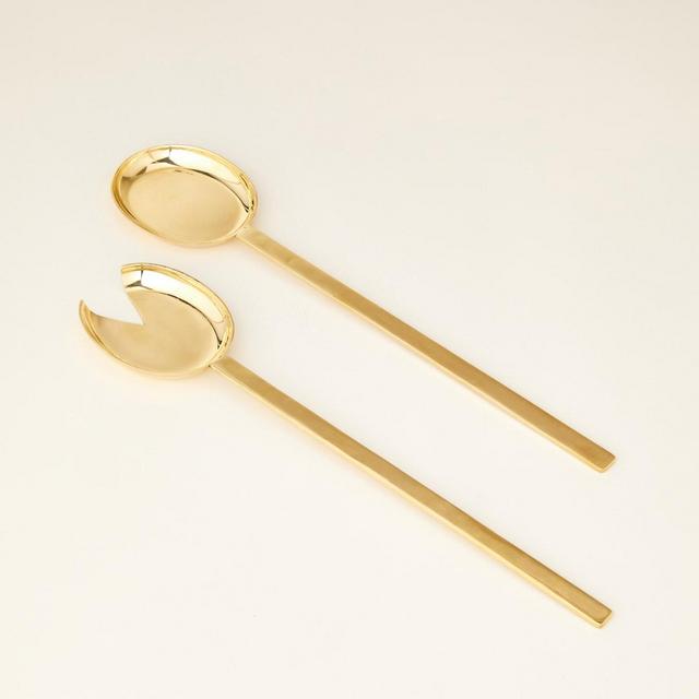 Pure Brass Serving Spoon Set