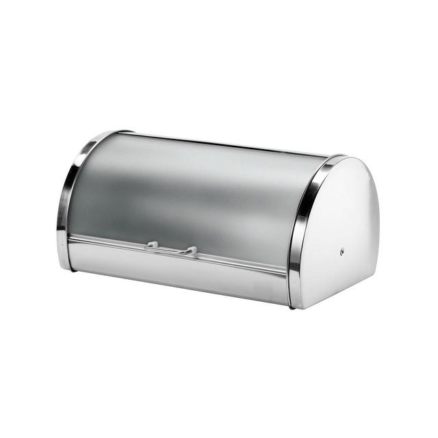 Oggi 7.75" Bread Box with Frosted Lid
