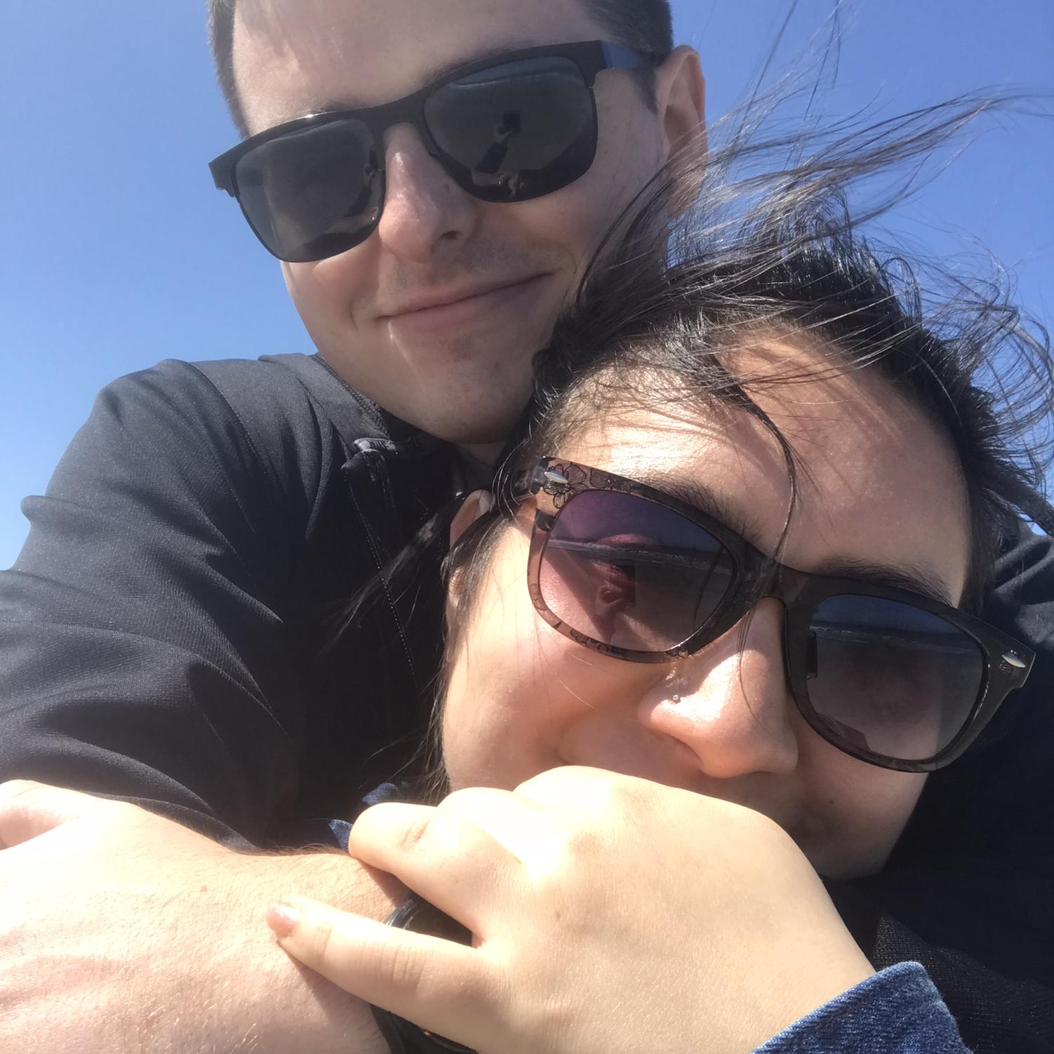 2019
First picture together! Alyssa visits Matt in California. He picks her up at LAX and they drive up the coast, stopping at the Santa Monica Pier and Point Mugu on the way home.