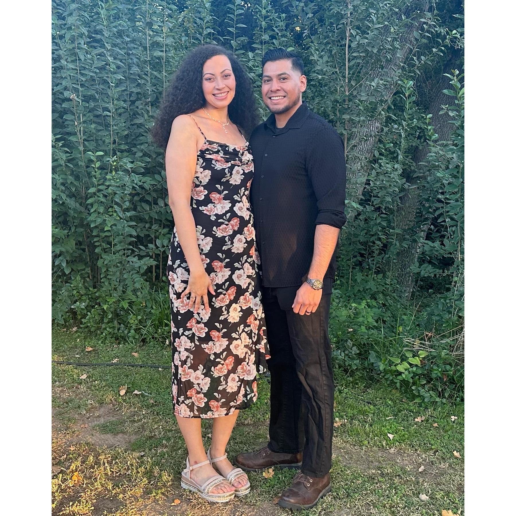 At my best friend's wedding