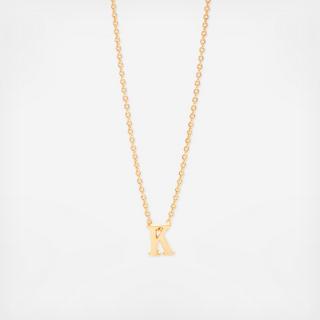 Gold Alphabet Necklace