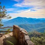 Blue Ridge hiking at Wintergreen