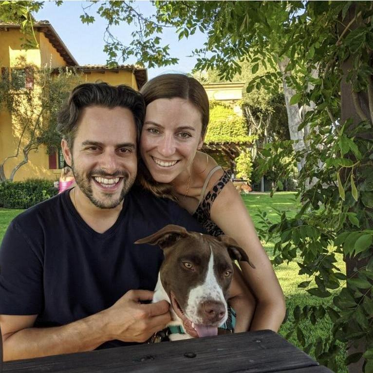 In summer of 2020 we became a family of 3 after adopting our rescue pup Nino.