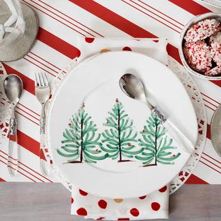 Lastra Melamine Holiday Salad Plate