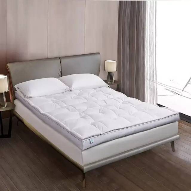 Martha Stewart White Down Top King Featherbed