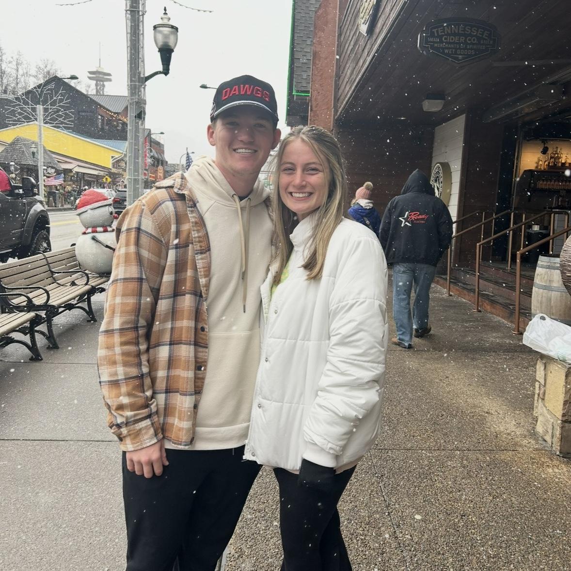 The day Peyton + Aspen’s first started dating in Gatlinburg, TN. 1/18/2025