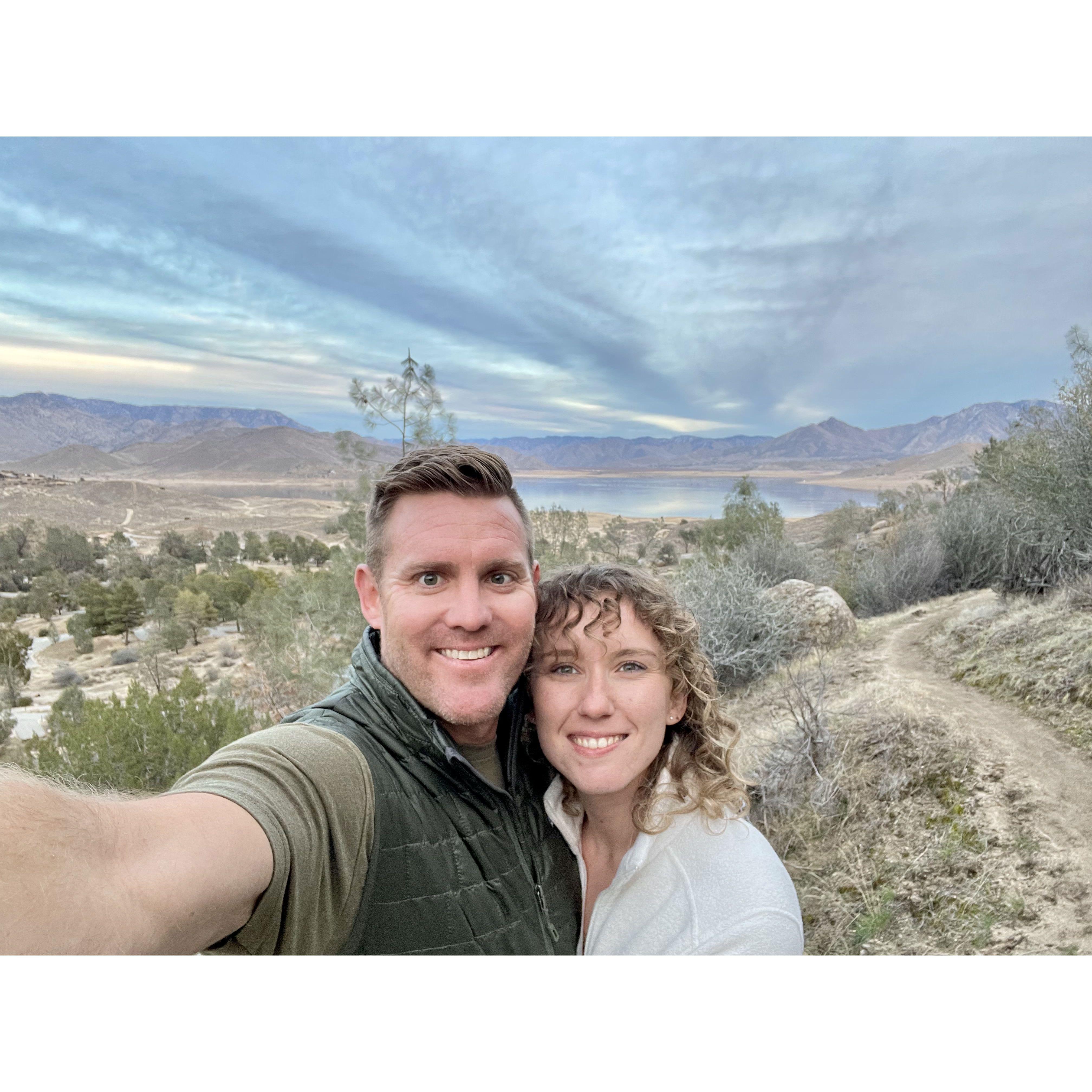 Our first weekend getaway to Lake Isabella, January 2022