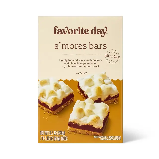 Frozen S'mores Bars - 8.7oz/6ct - Favorite Day™