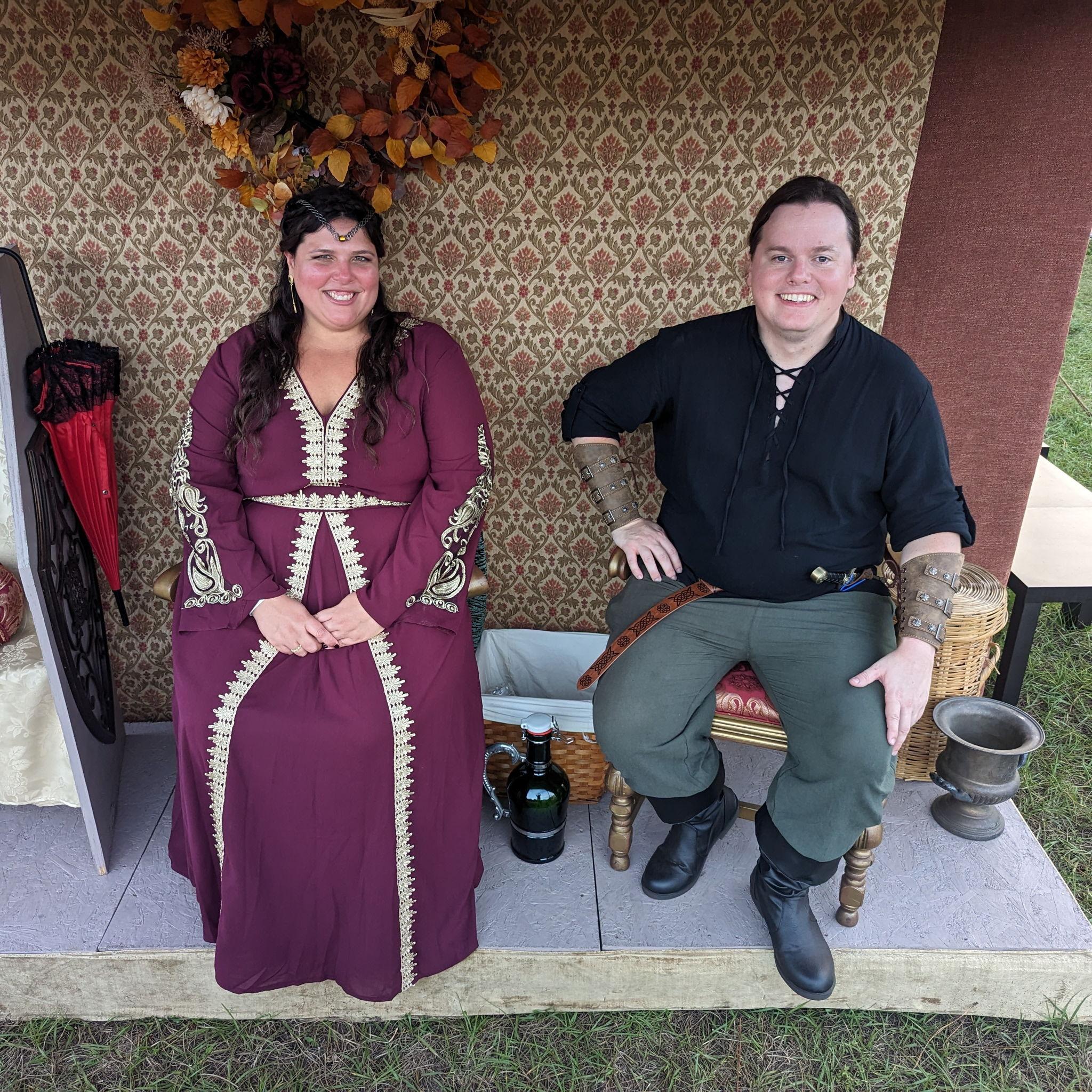 Renaissance Fair before Medieval Times for Joelle's birthday