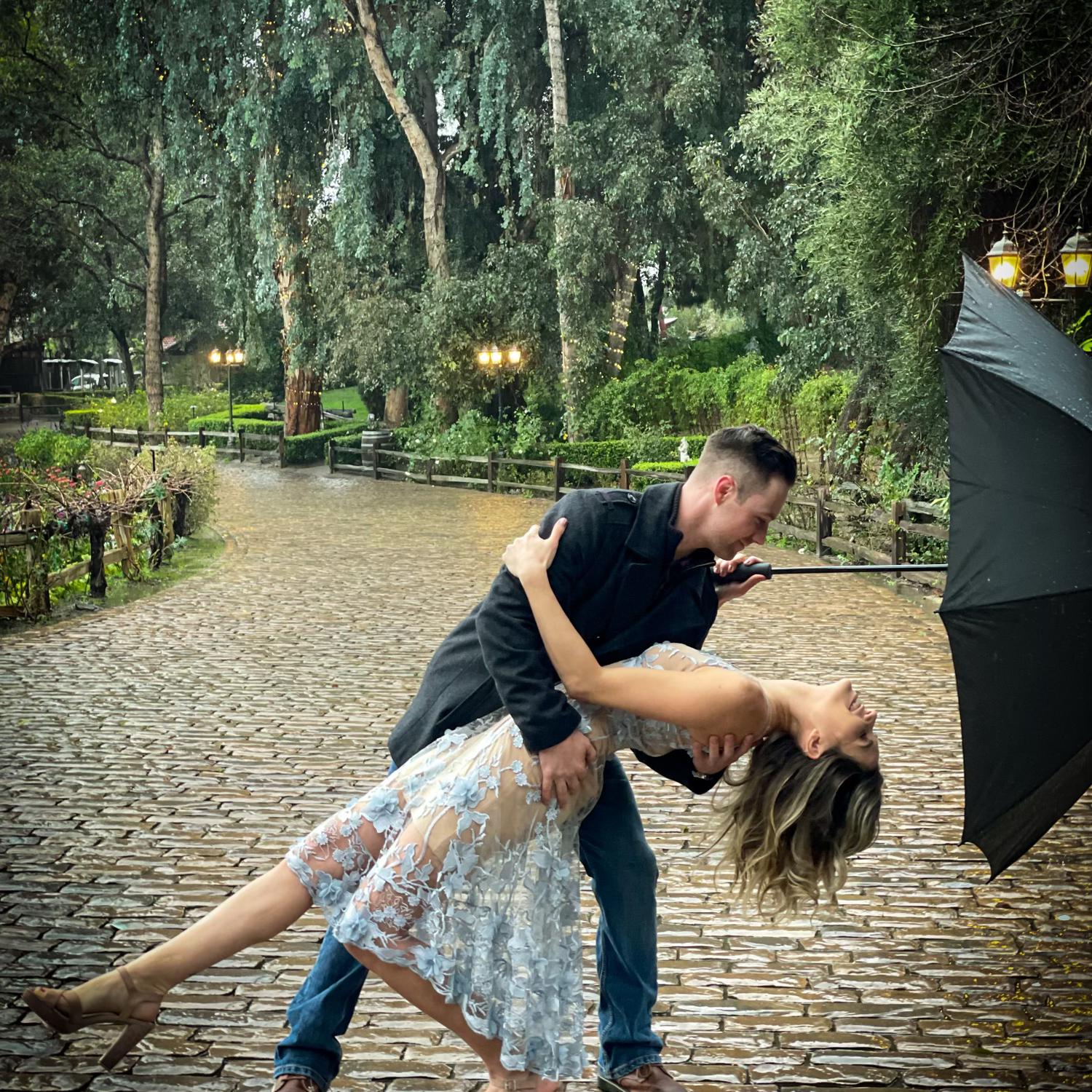 I will dance in the rain with you