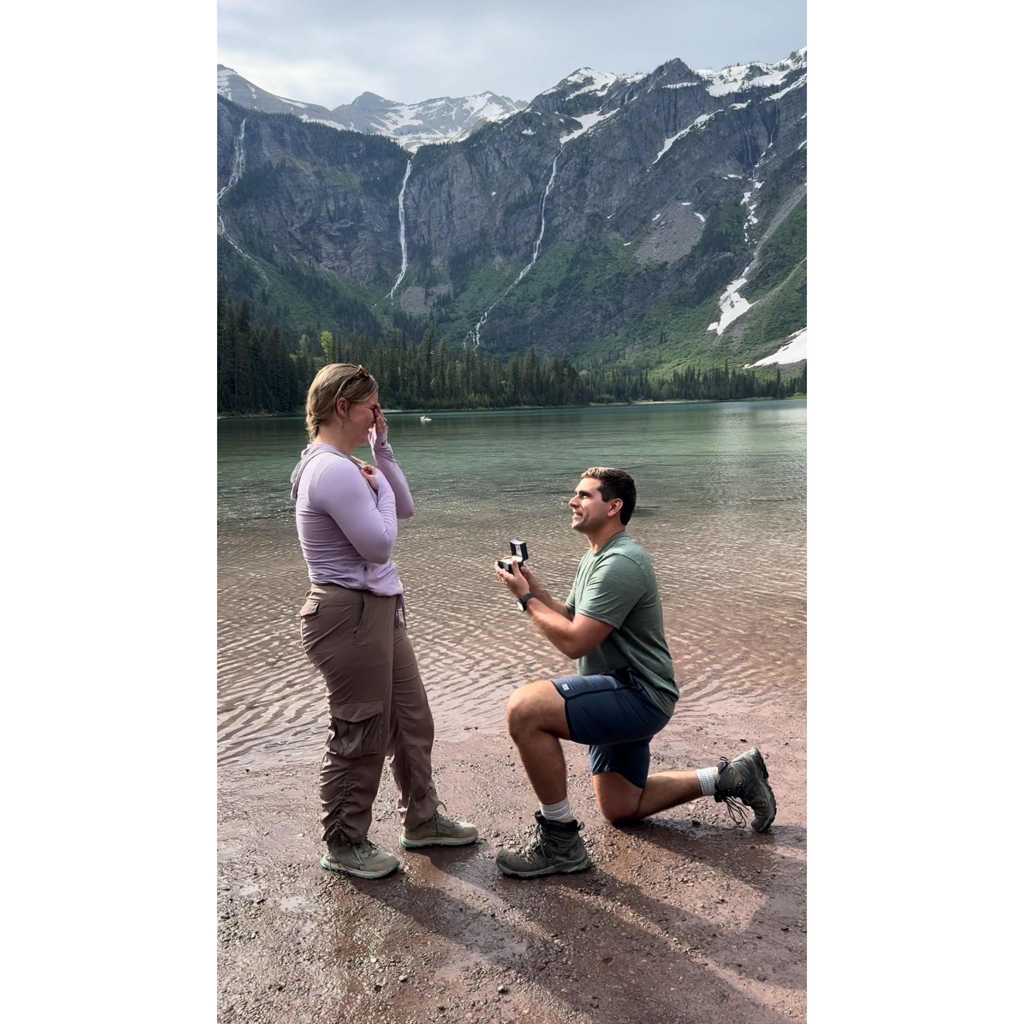 Avalanche Lake, Glacier Nt. Park - June 23rd, 2024