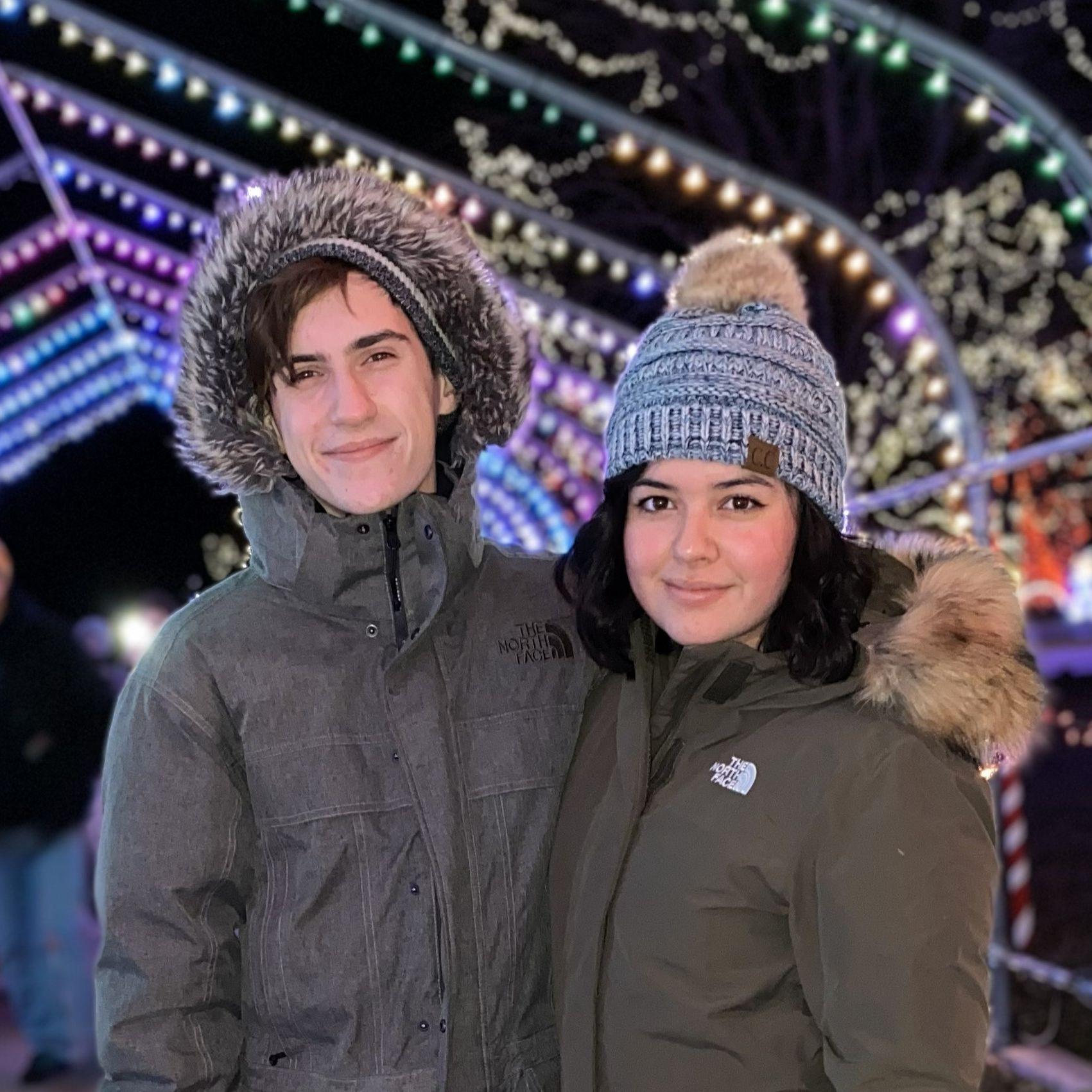 Christmas lights in La Crosse