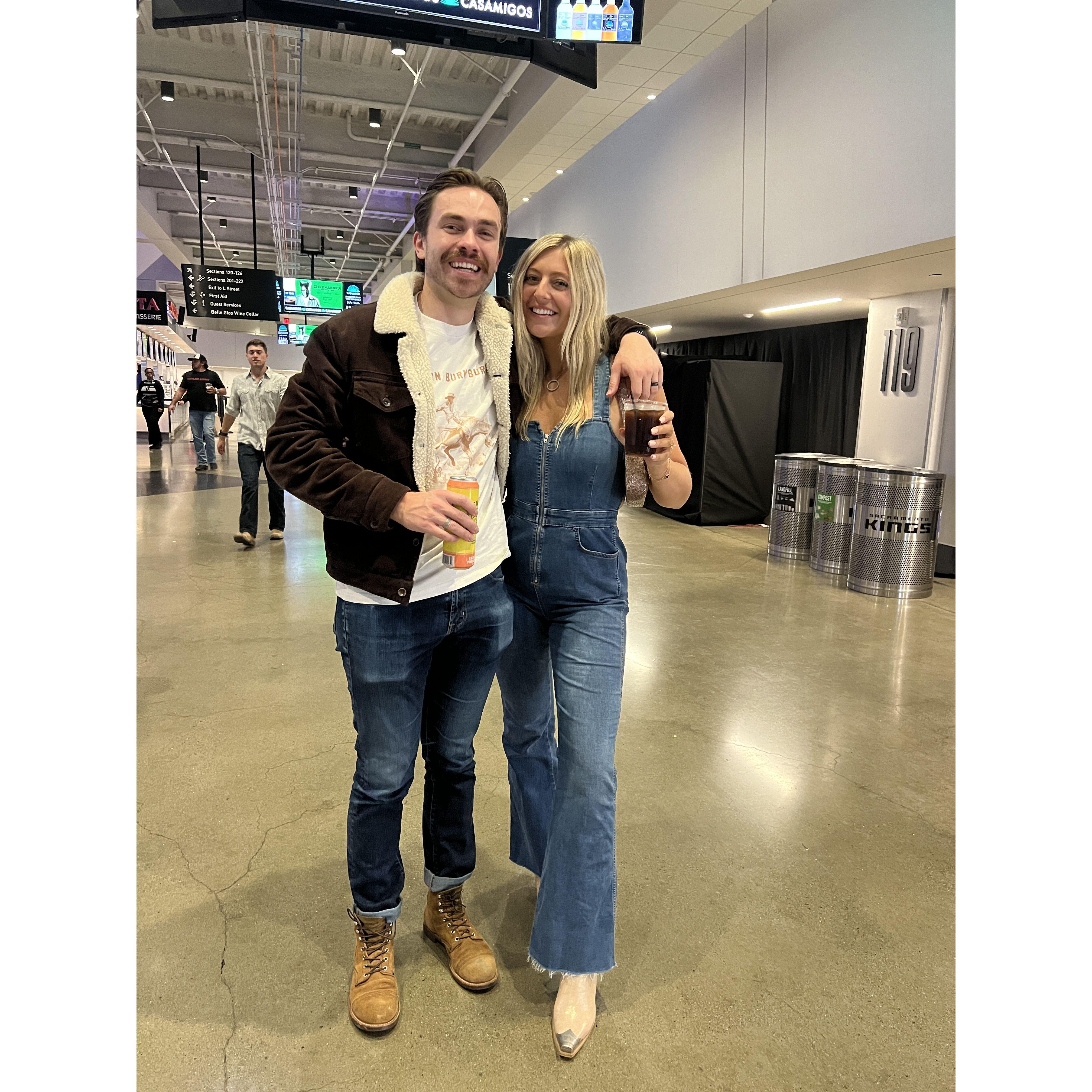 Date night November 2024 to a country music concert