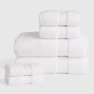 Turkish Ultra Plush Bath Towel Bundle - White