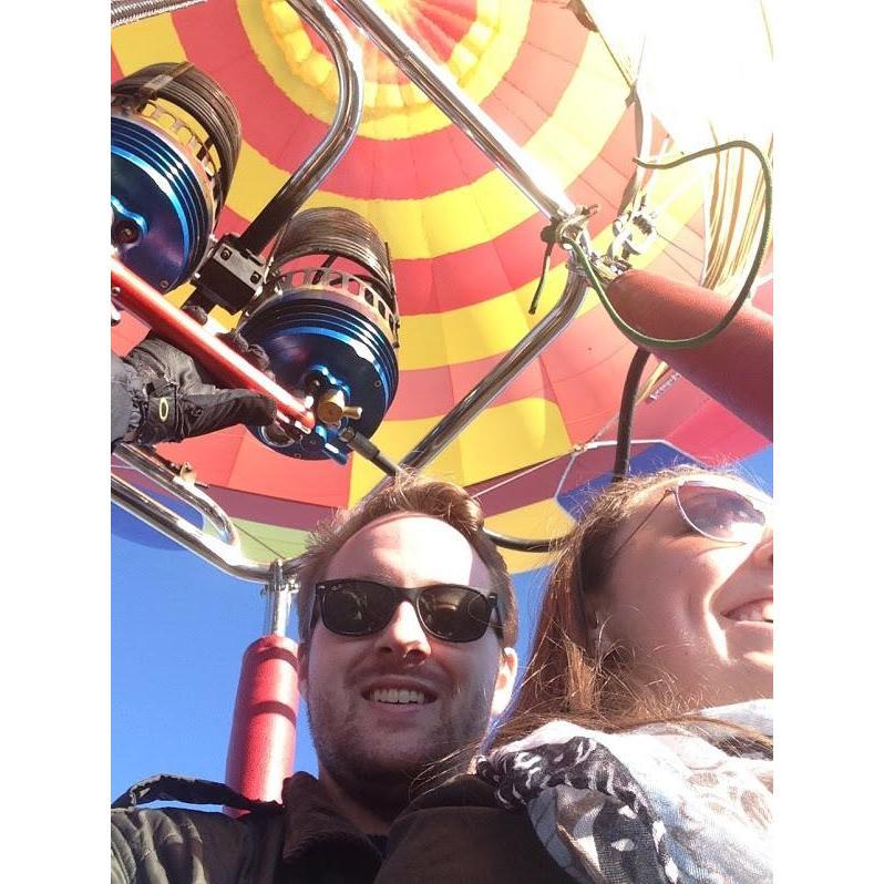 Hot air balloon ride in Montreal - 2015