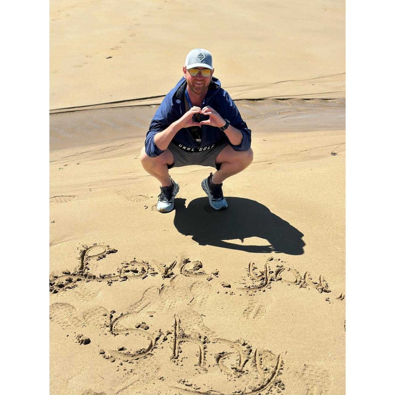 Sending love from Juno Beach - Normandy, France