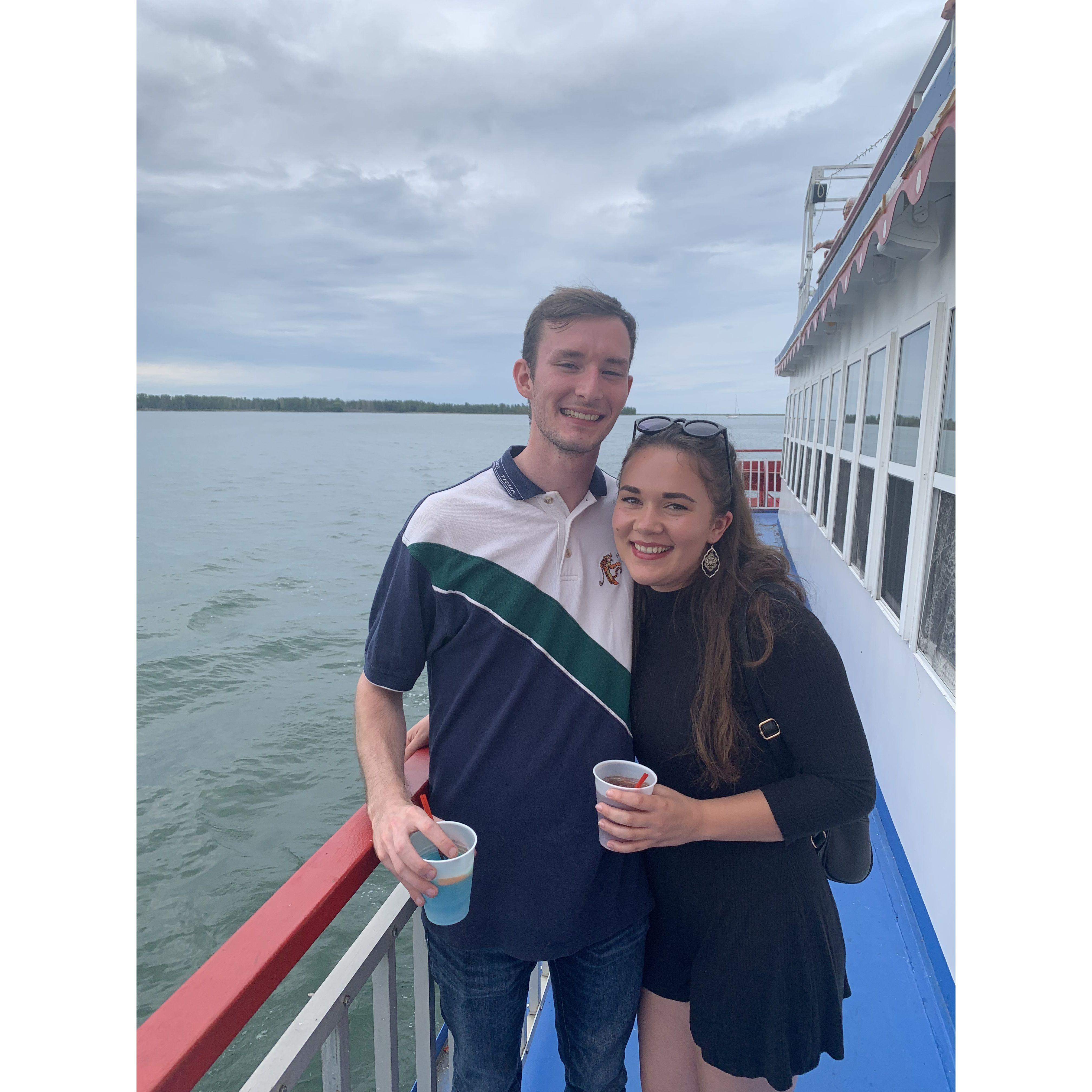 Boat ride in Erie, PA