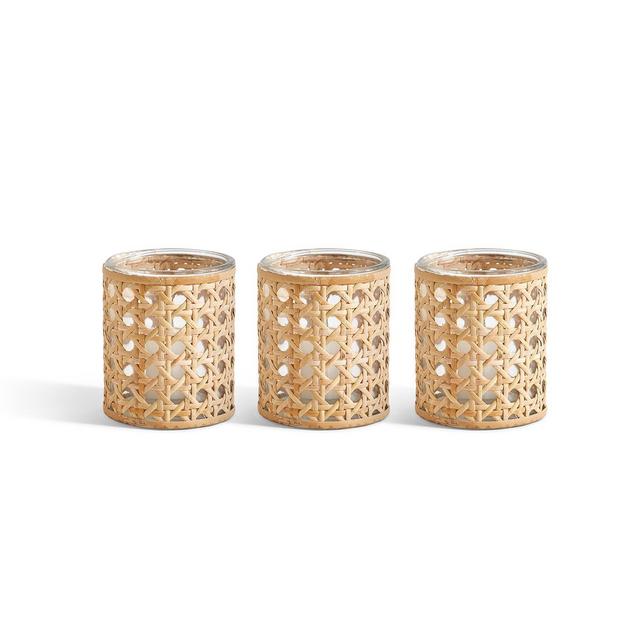 Rattan Votive