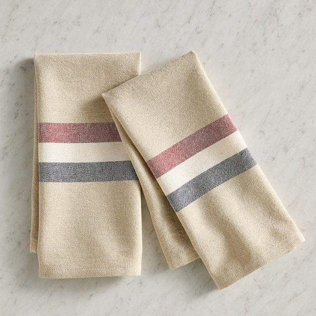 Americana Stripe Guest Towel - Set of 2, Multi