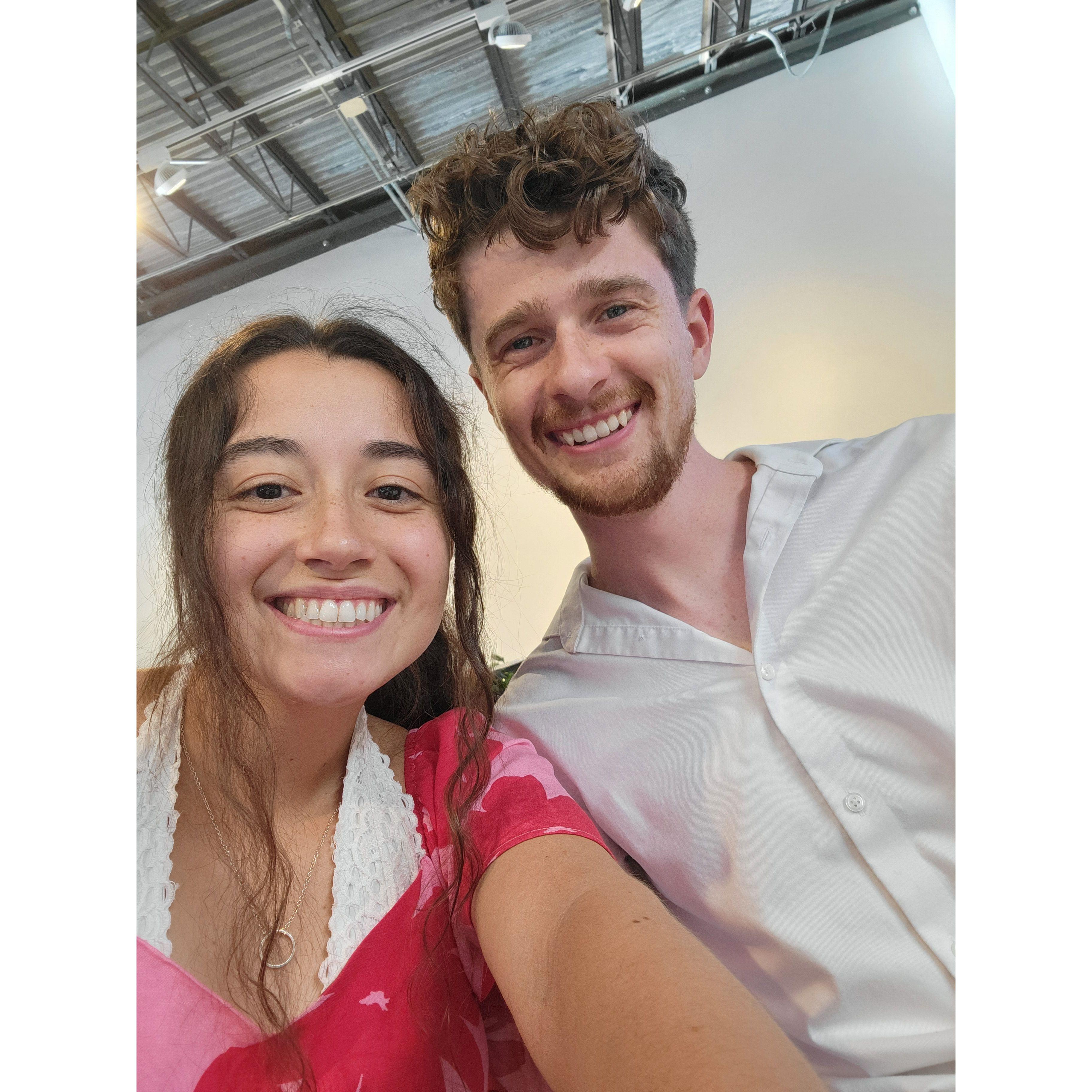 Second wedding together!